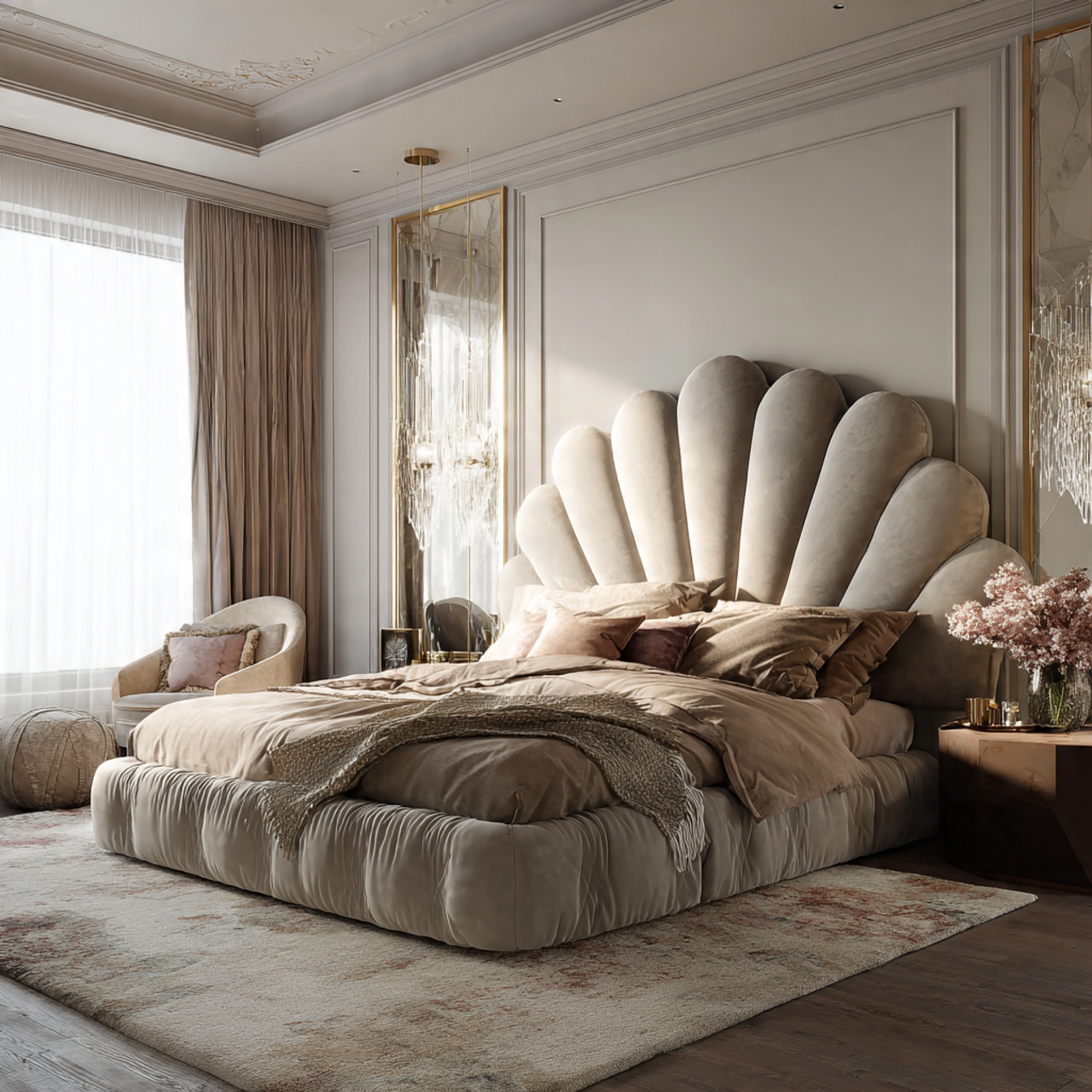 bed headboard design