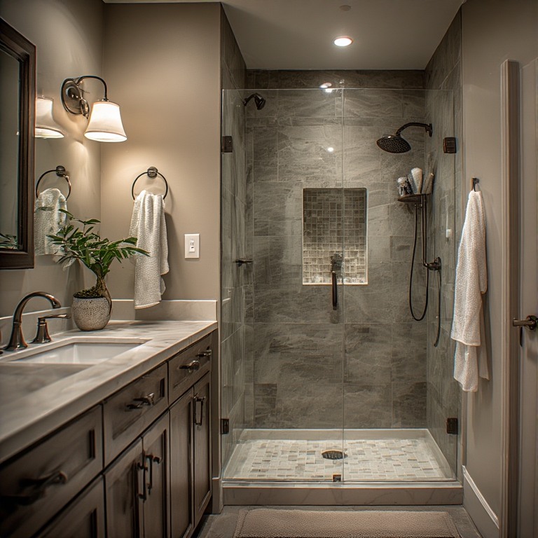 farmhouse bathroom