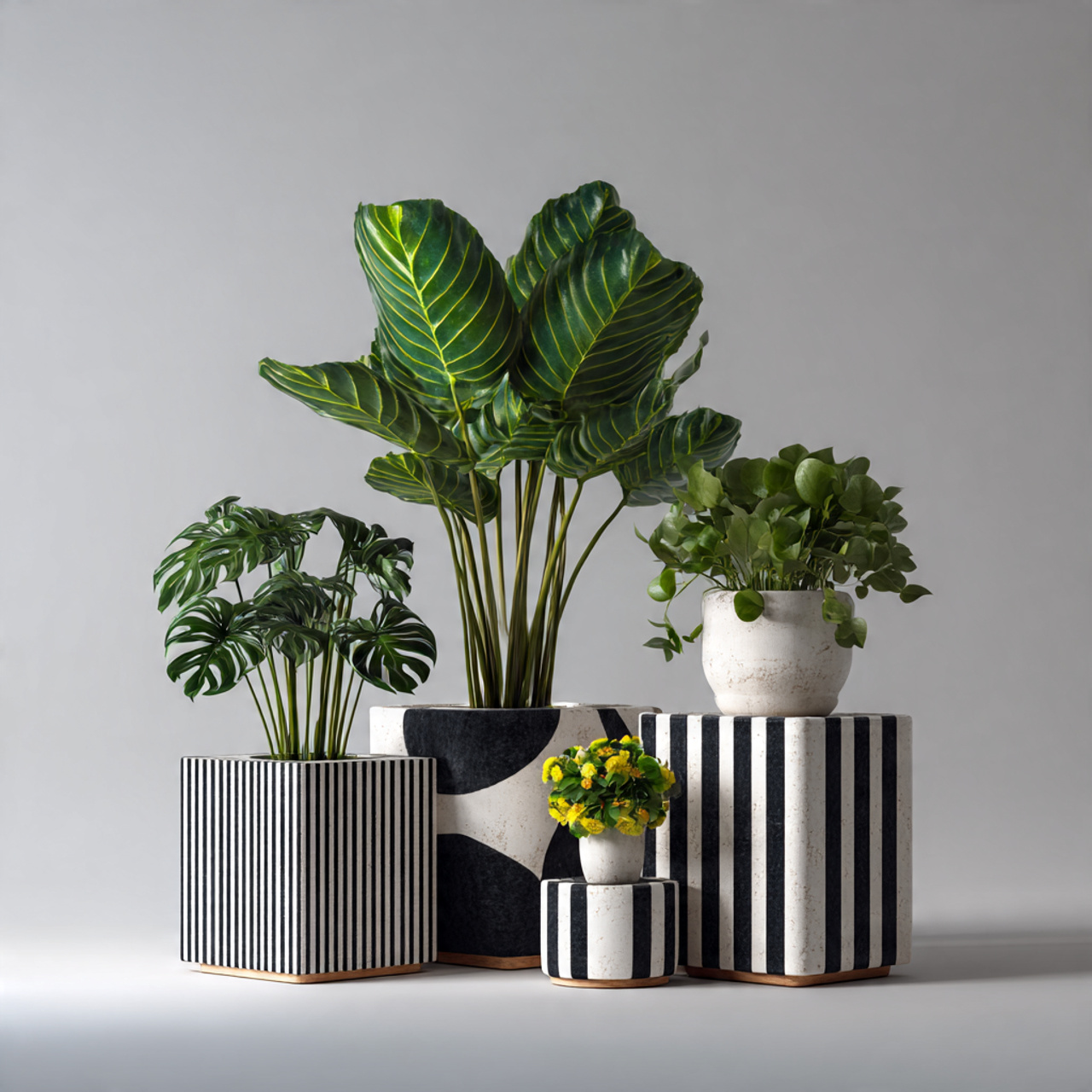 flower pot painting ideas