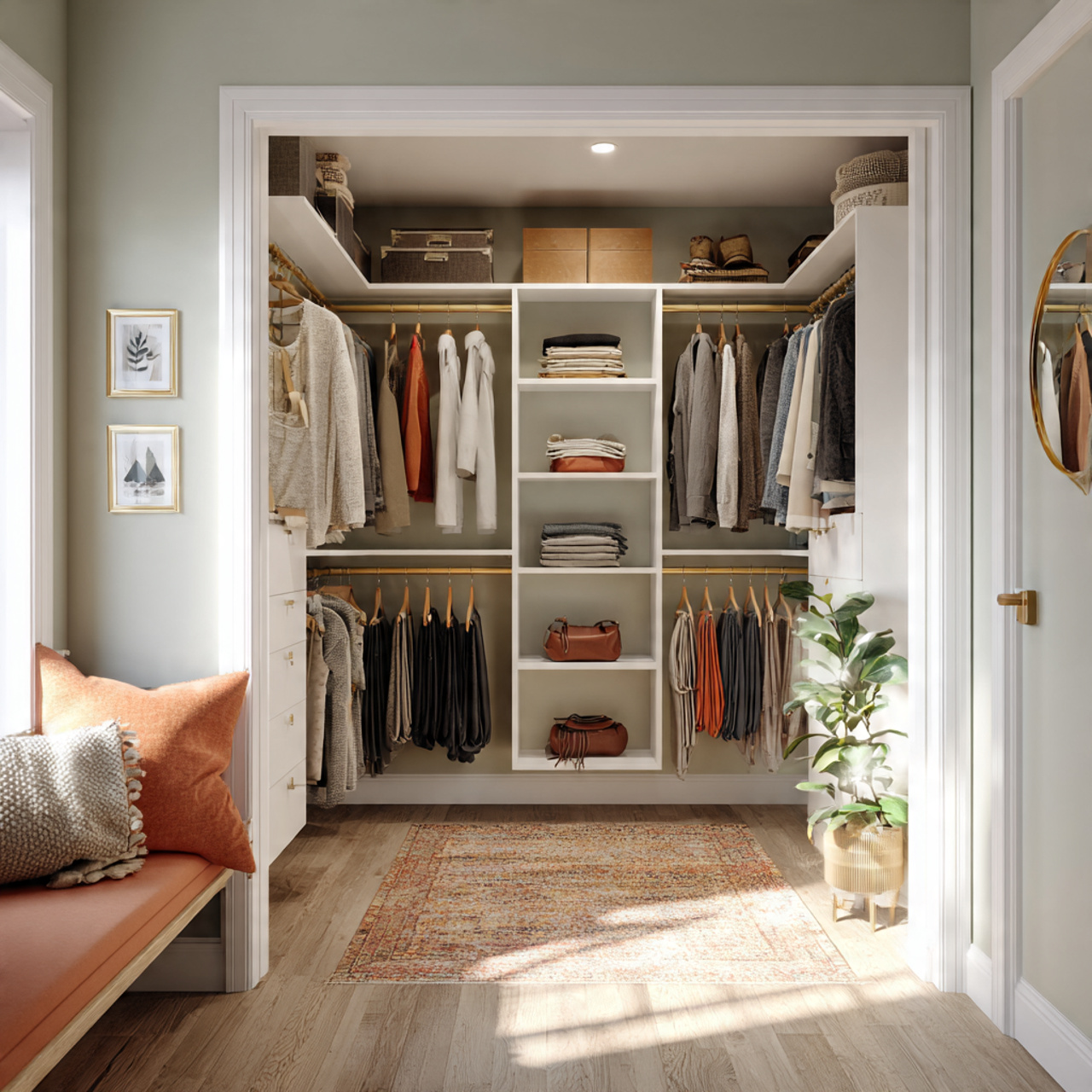 small Closet Organization