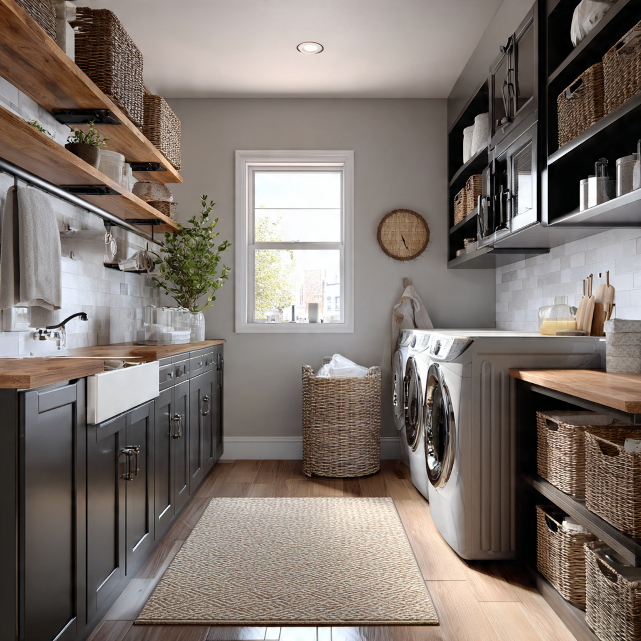 laundry room organization