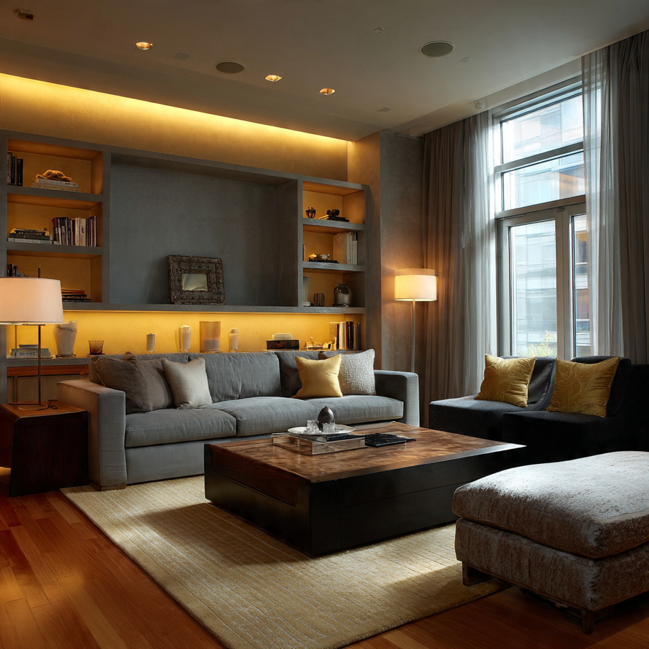 living room lighting