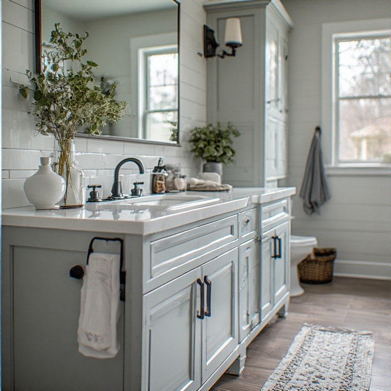 farmhouse bathroom