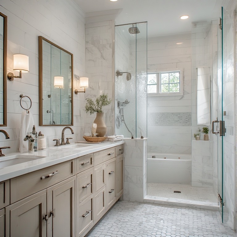 farmhouse bathroom
