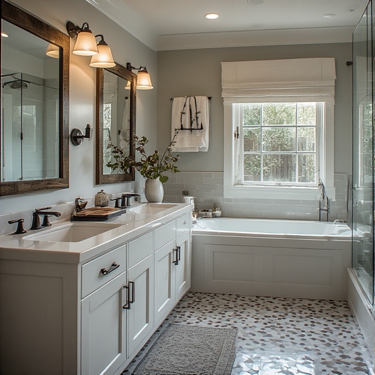 farmhouse bathroom