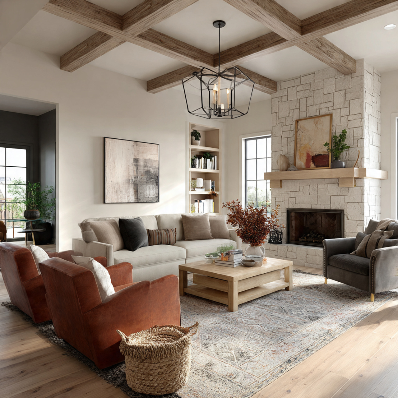 Modern Farmhouse Living Room