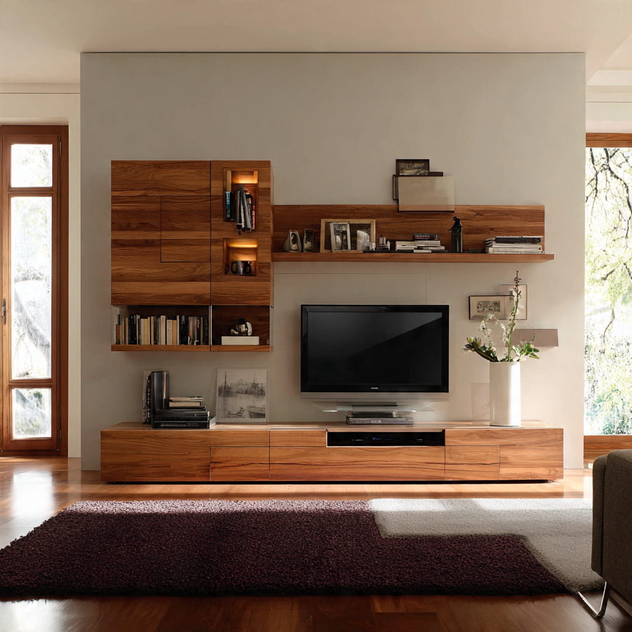 modern tv wall units