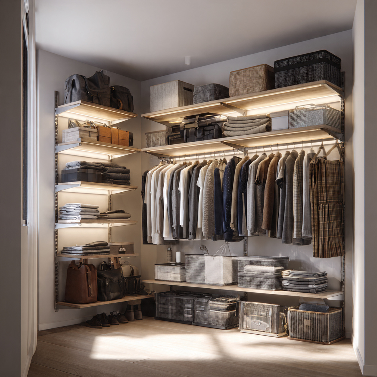 small Closet Organization