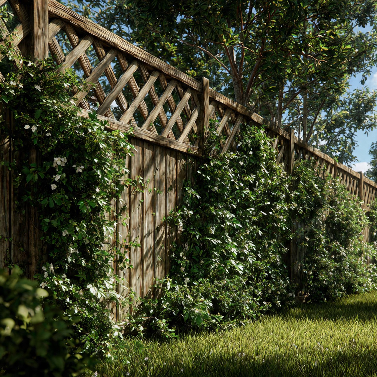 diy wood trellis