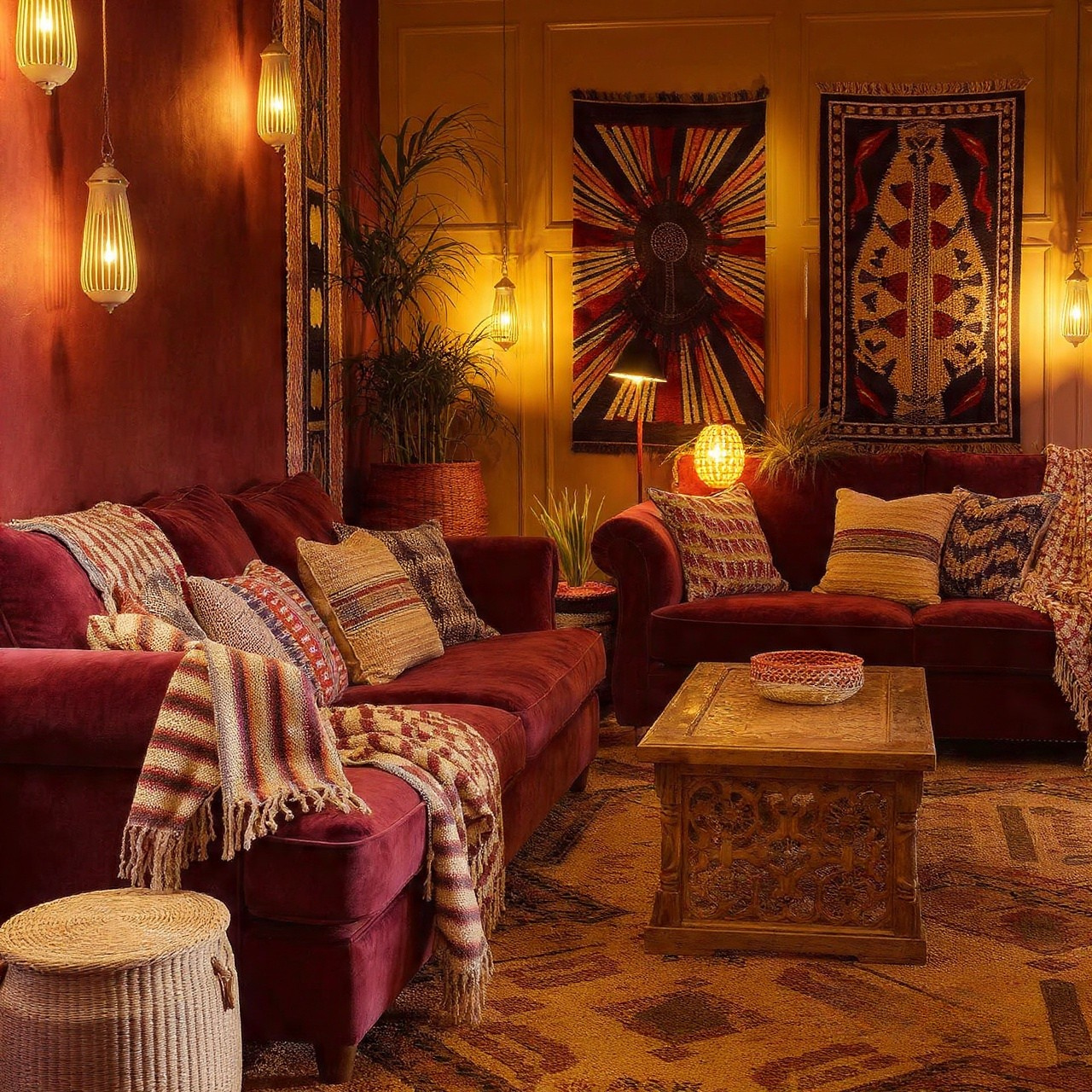 bohemian home decor