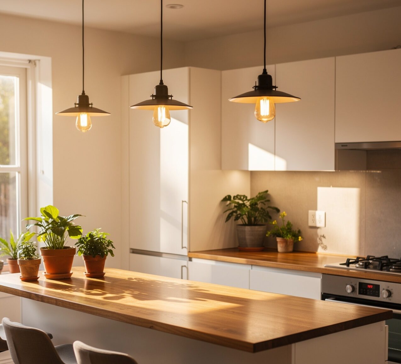 Cozy Kitchen Aesthetic Apartment