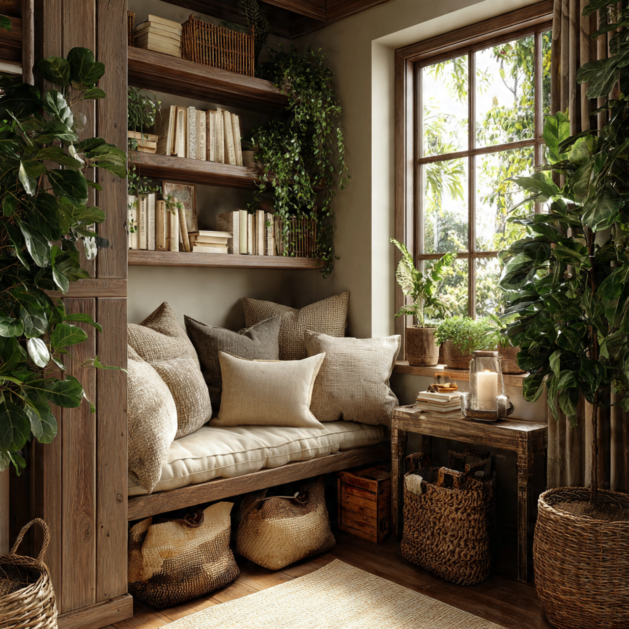Earthy Cottage Home Decor
