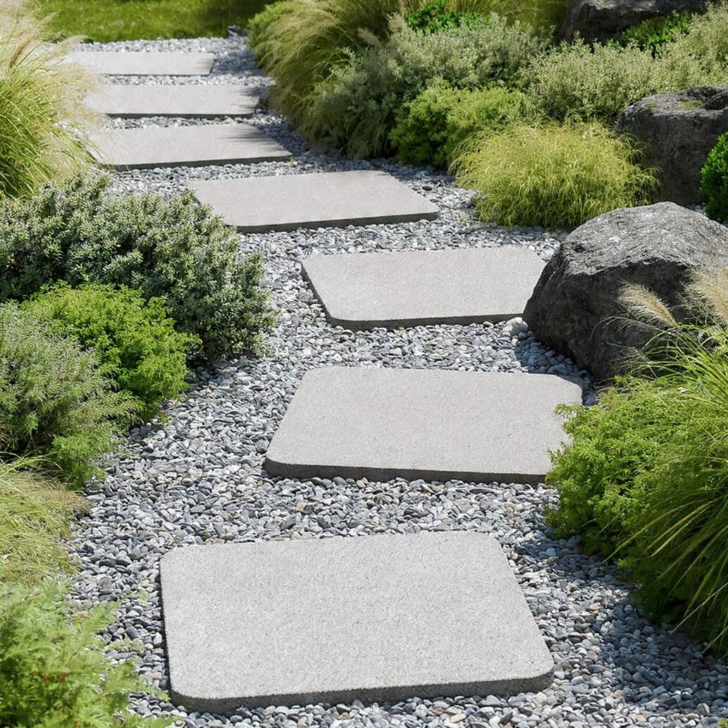 gravel patio