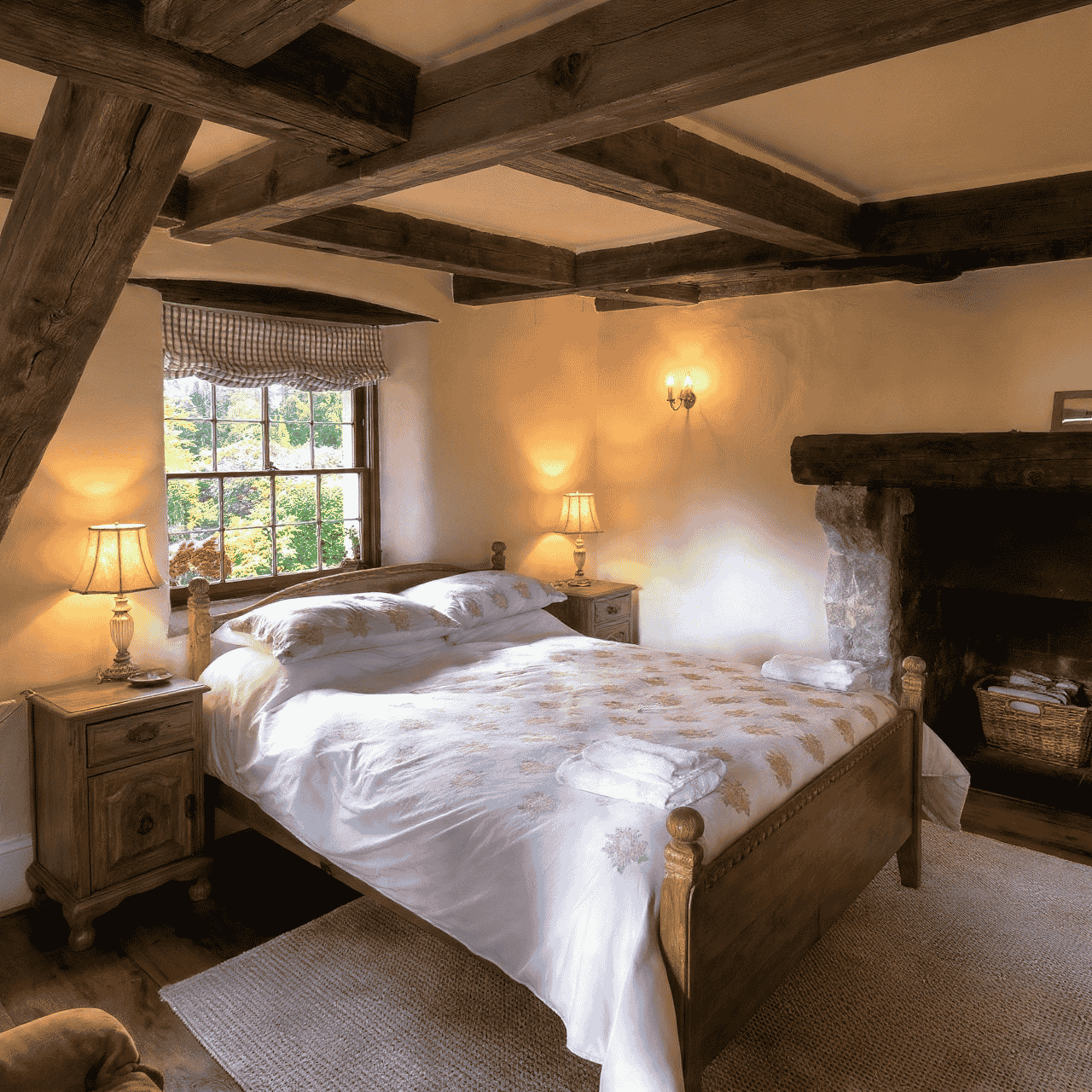 cottage bedroom