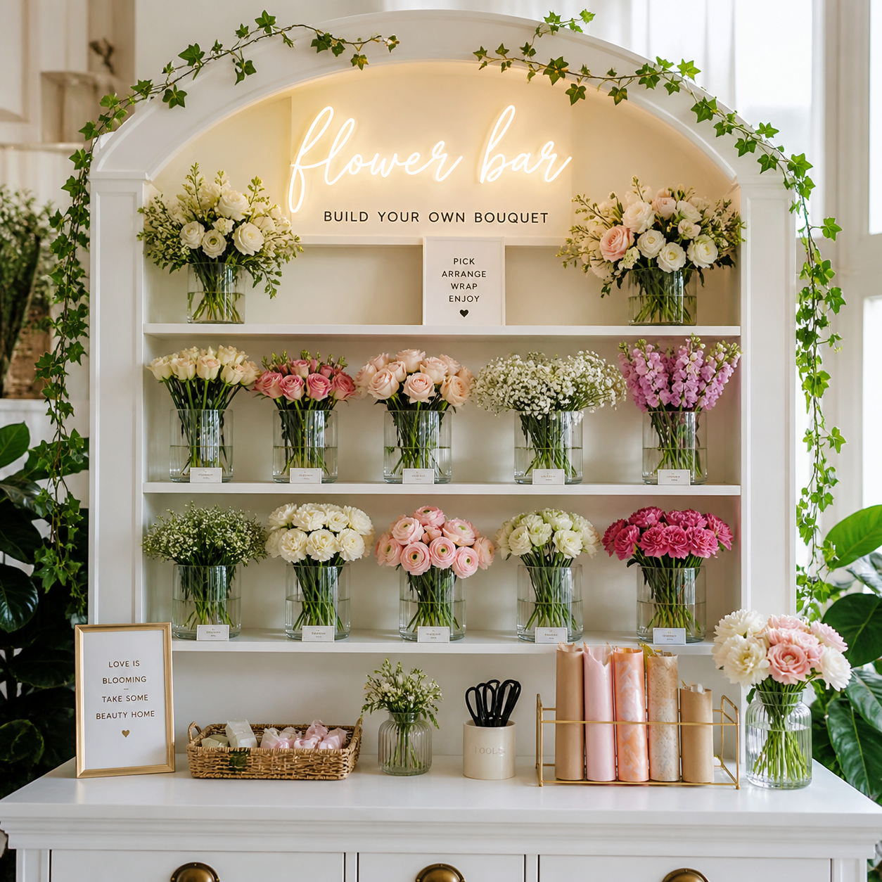 flower bar