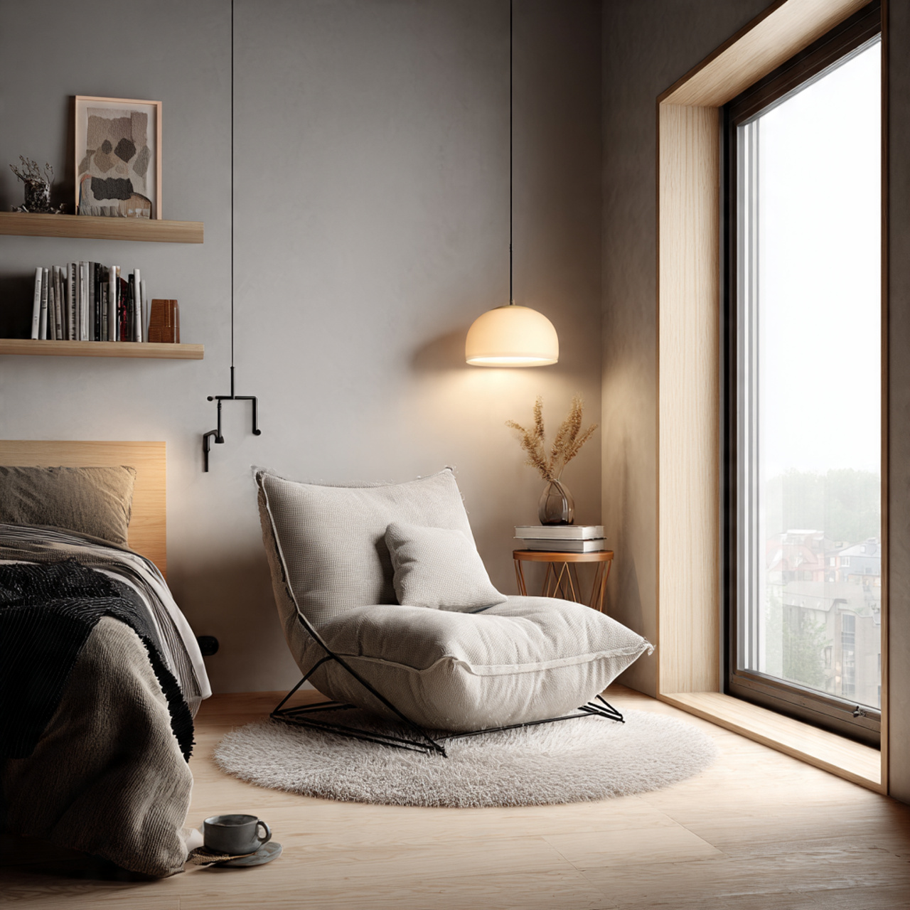 minimalist bedroom