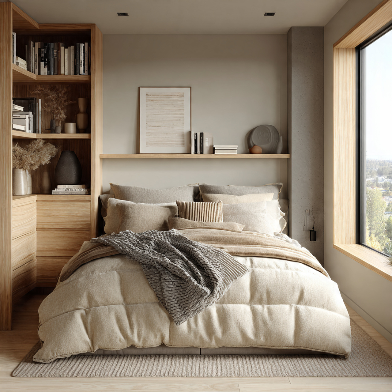 minimalist bedroom