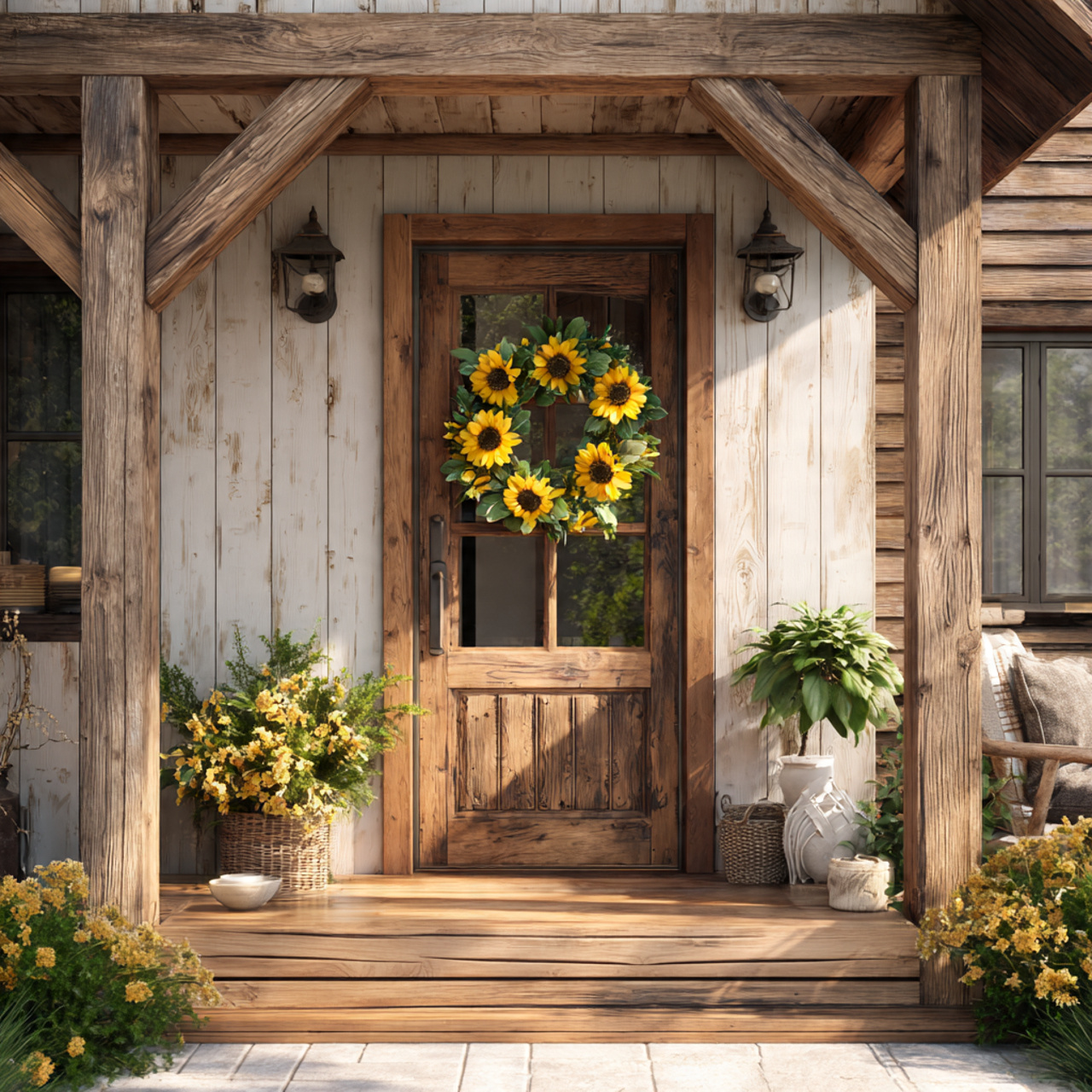 summer wreaths for front door