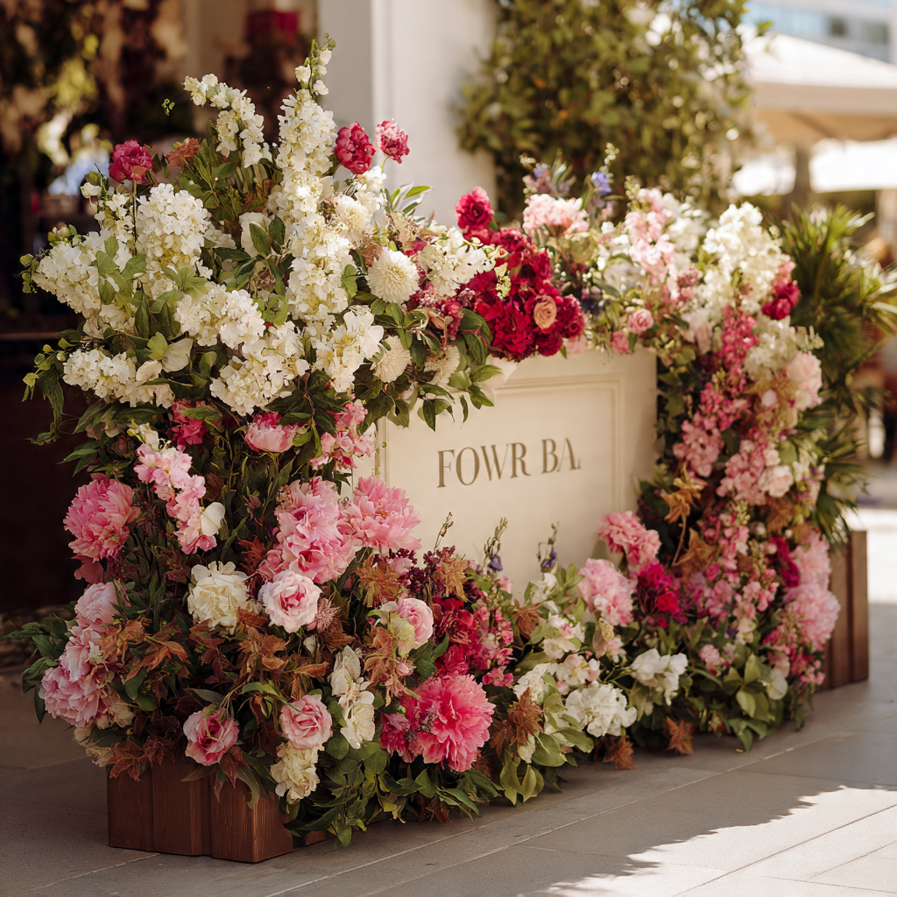 flower bar