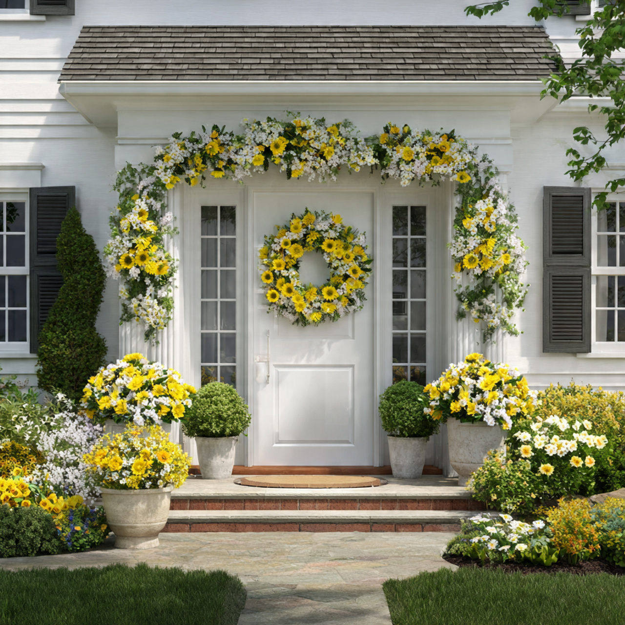 summer wreaths for front door