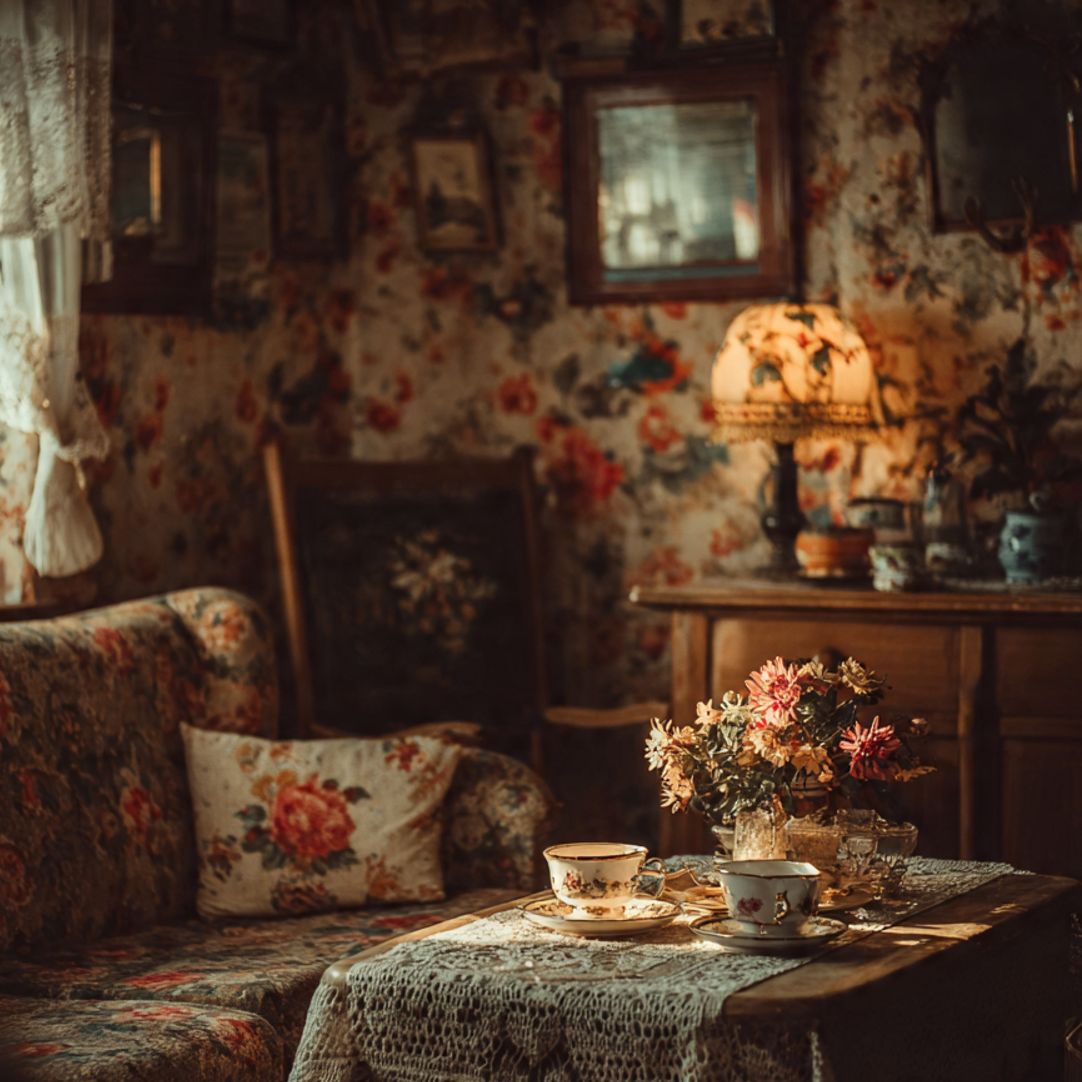 Vintage Grandma House Aesthetic 