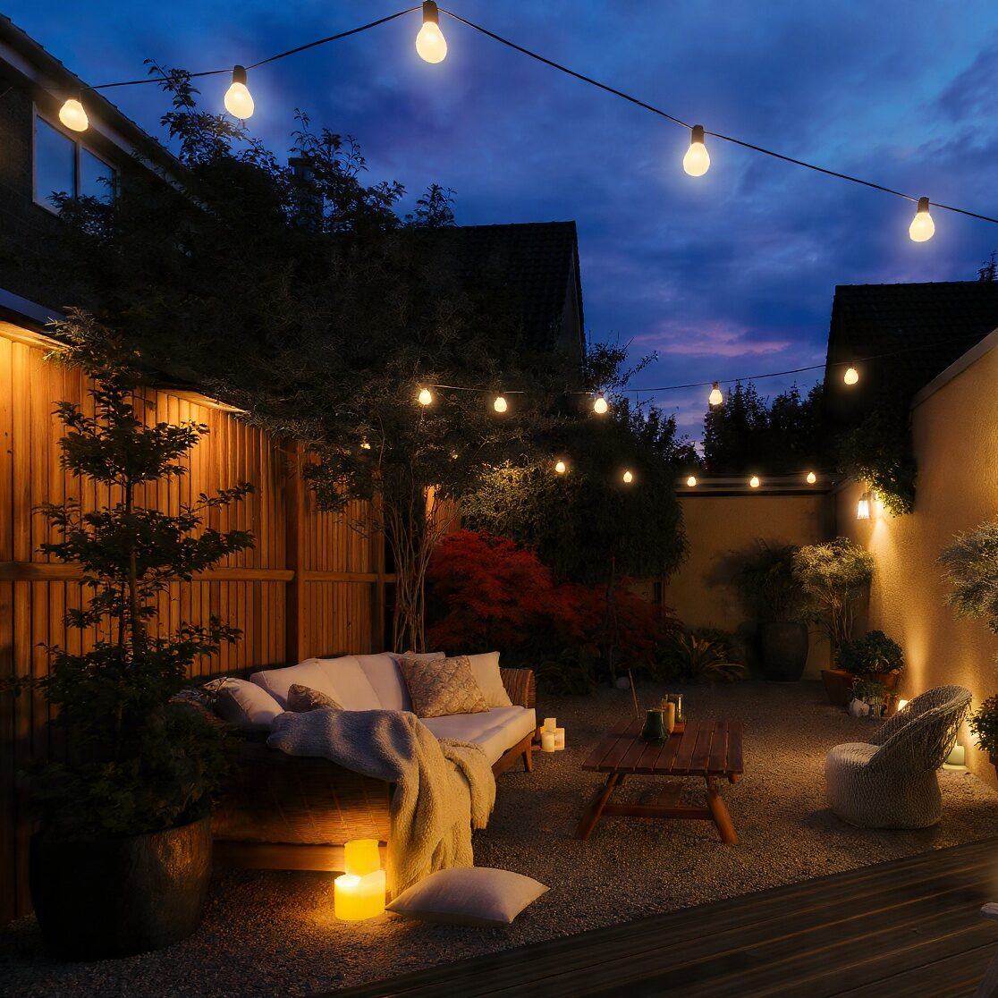 gravel patio