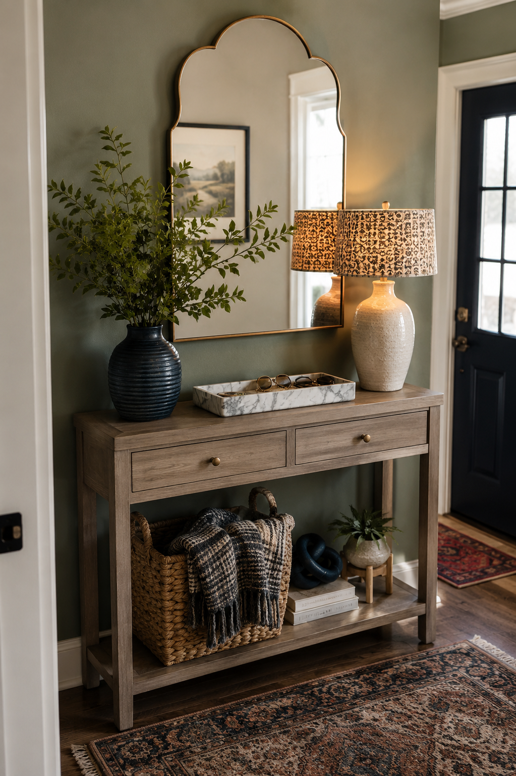 14 Brilliant Small Console Tables Ideas for Tight Spaces 5 A Drawer Console Table for small console tables