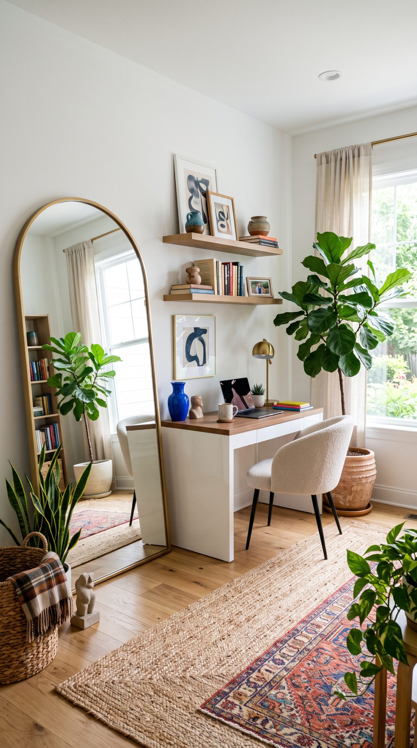 cozy work office