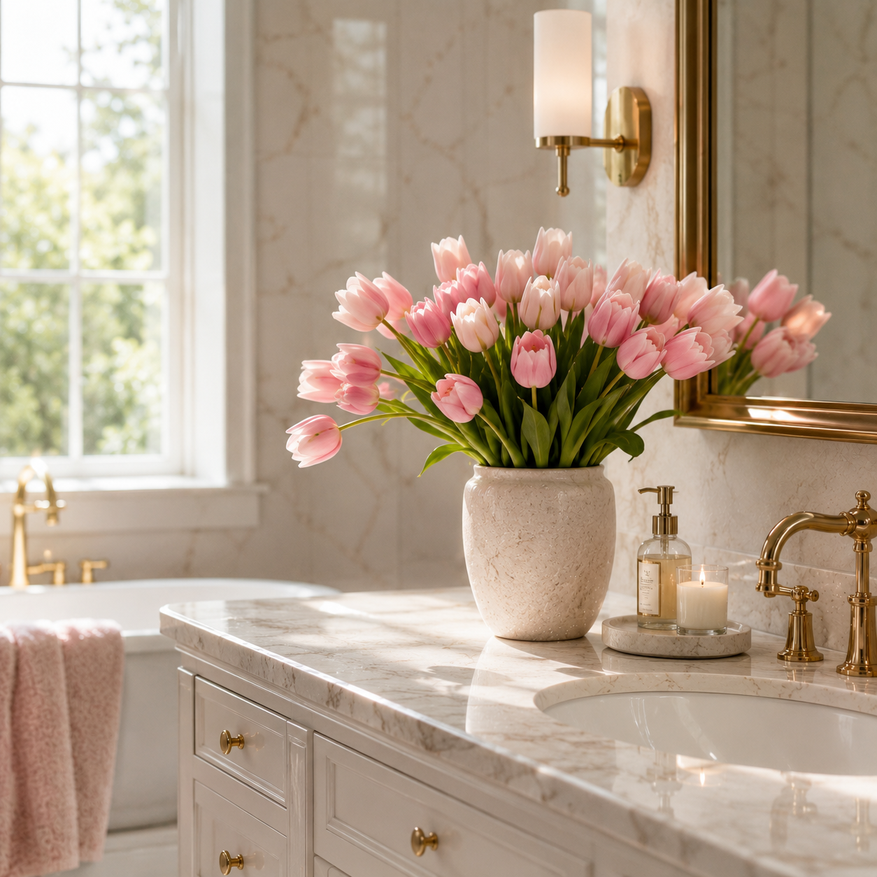 Bathroom Plant Decor