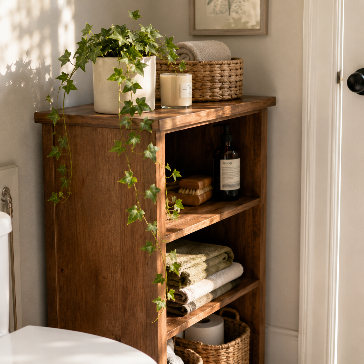 Bathroom Plant Decor
