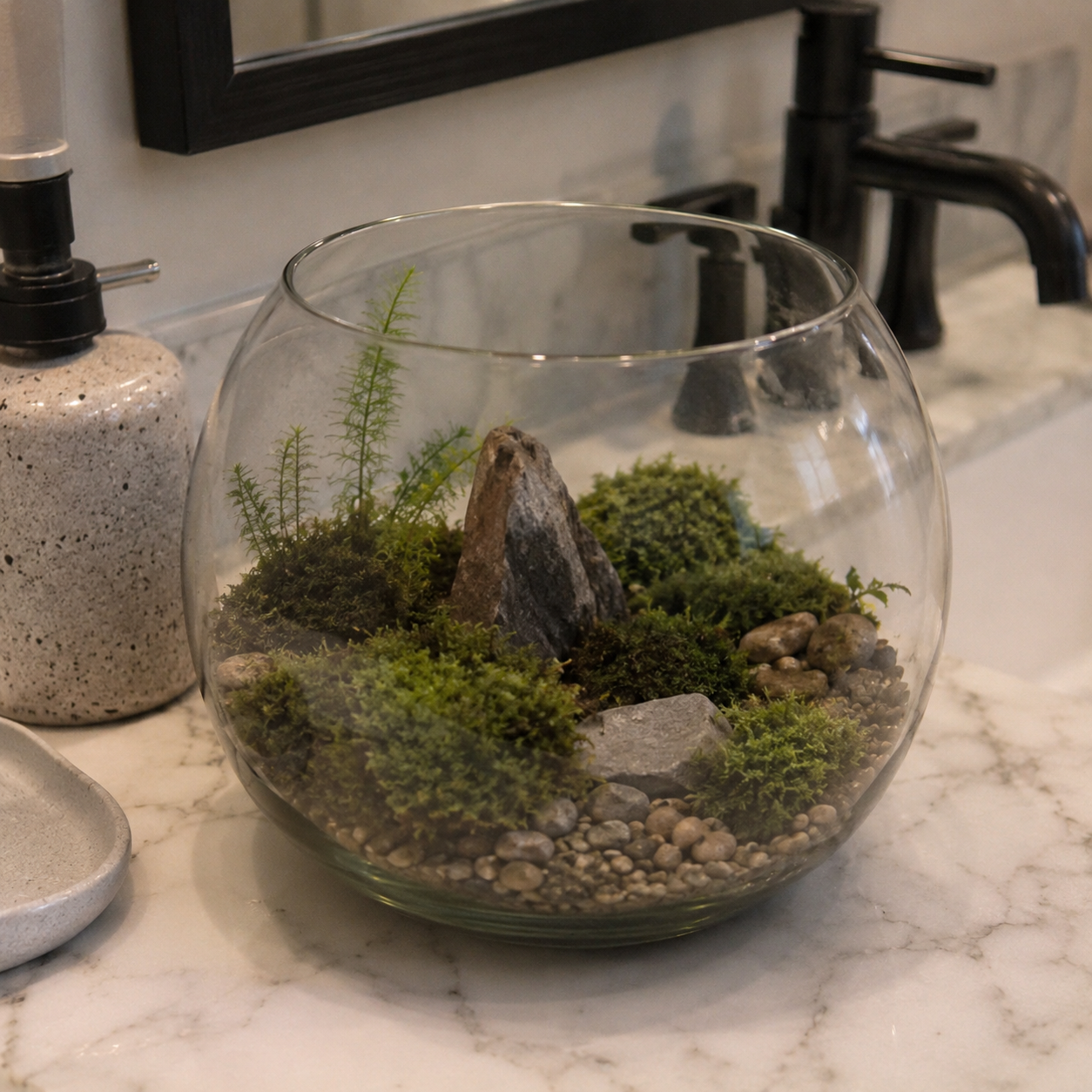 Bathroom Plant Decor