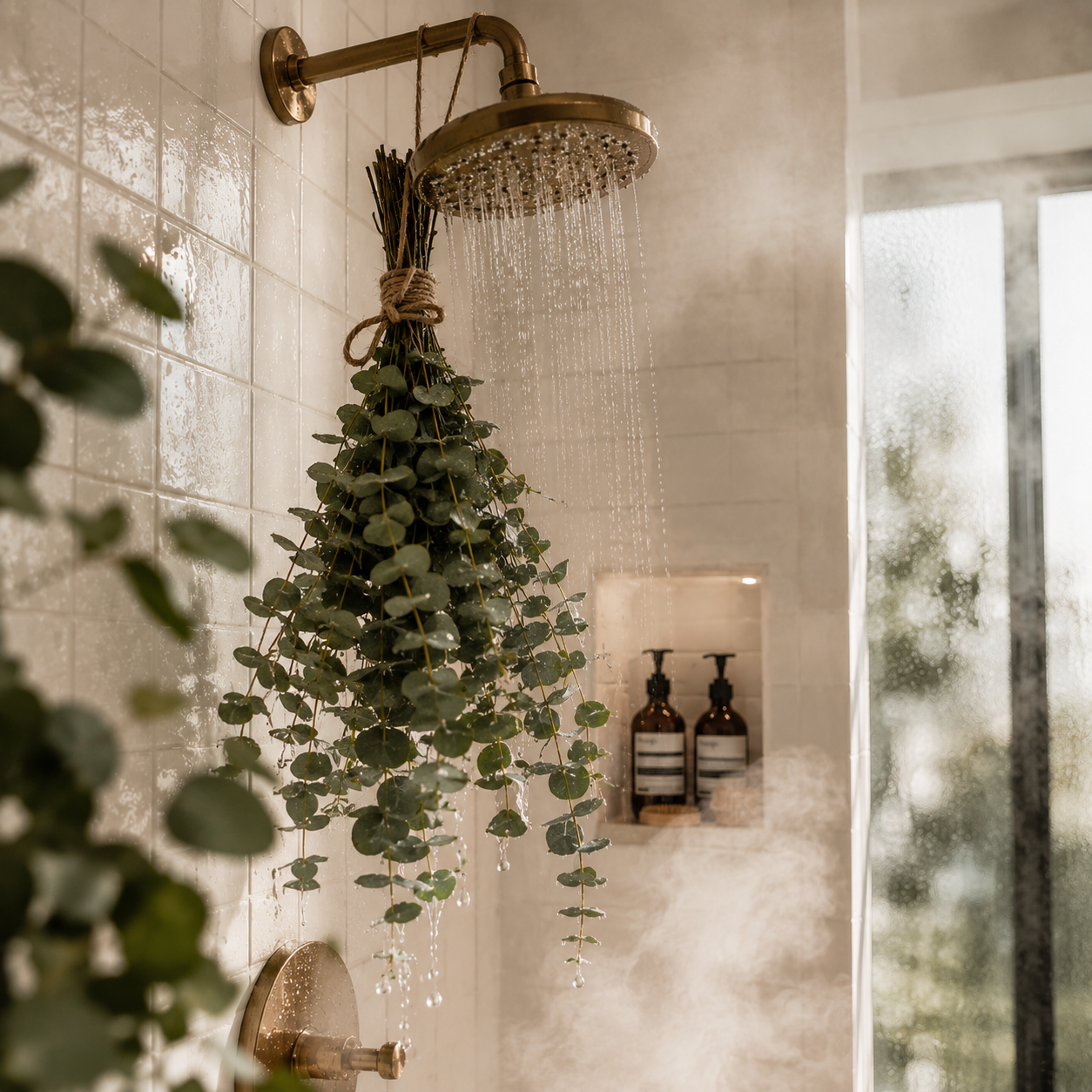 Bathroom Plant Decor