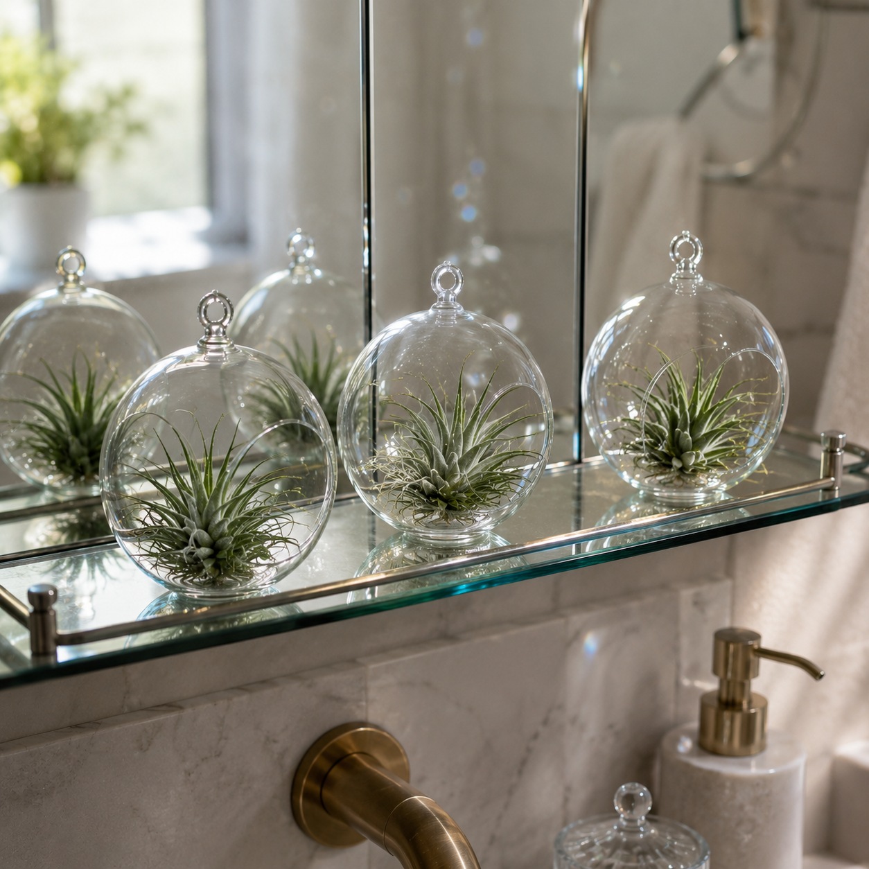 Bathroom Plant Decor