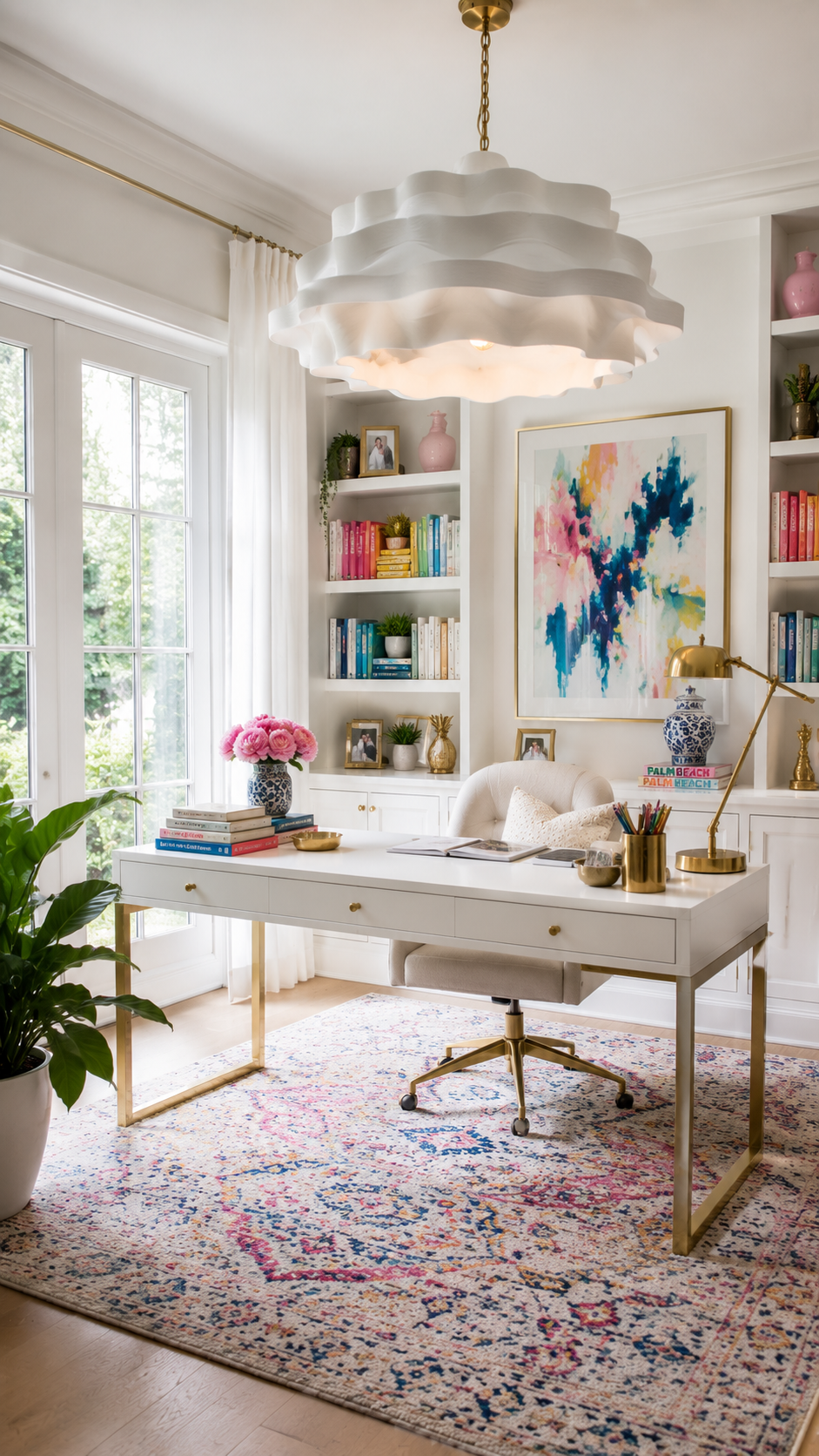 cozy work office
