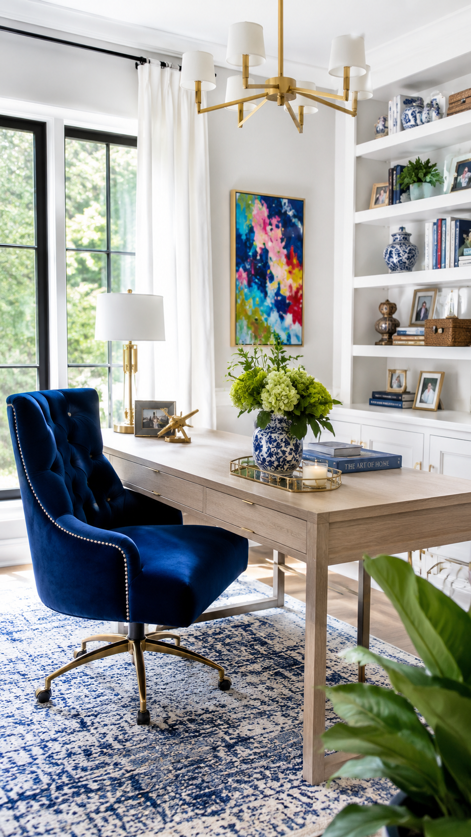 cozy work office