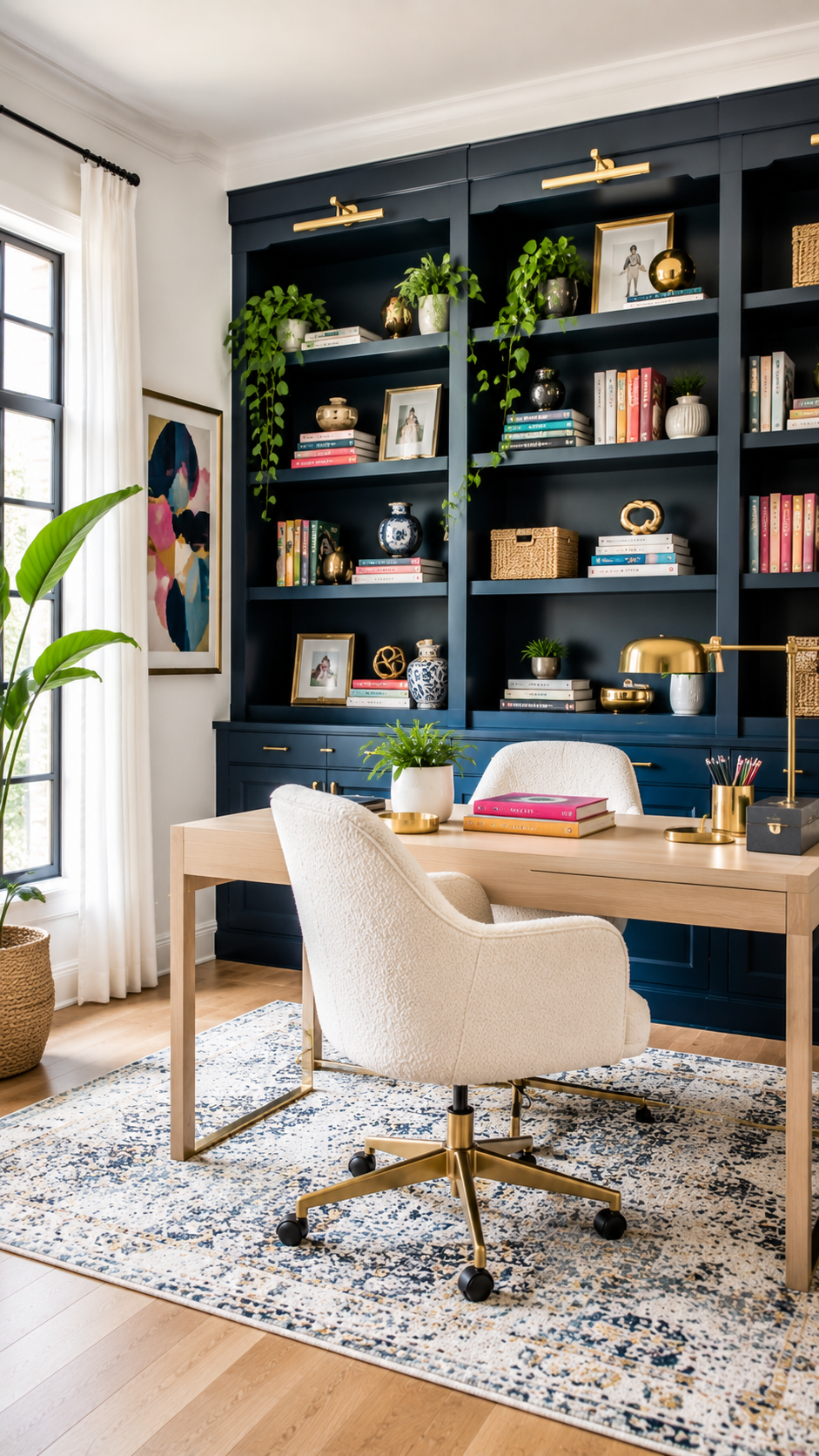 cozy work office