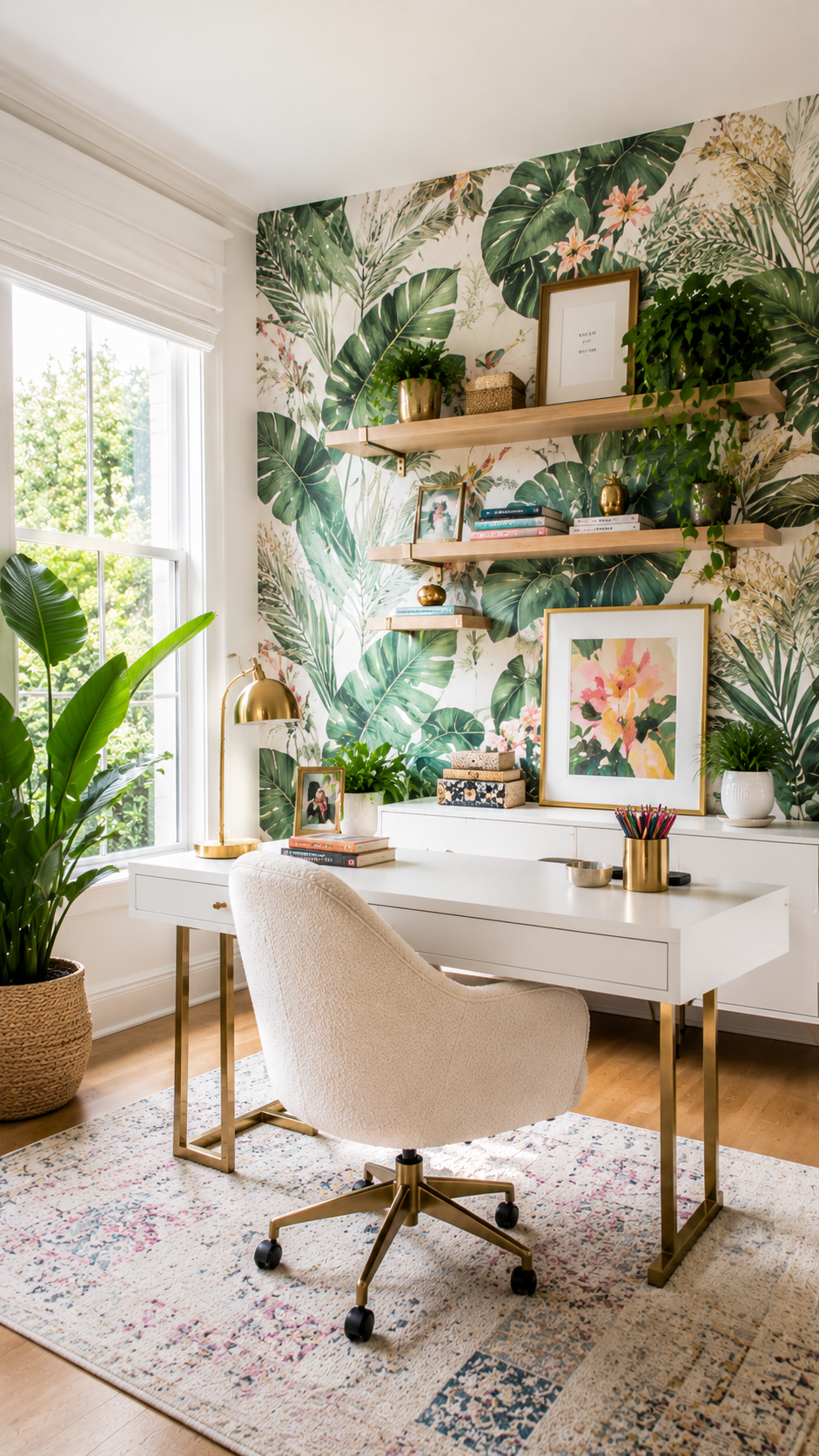 cozy work office