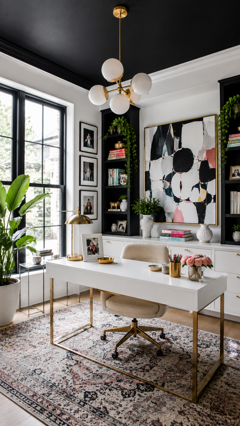 cozy work office