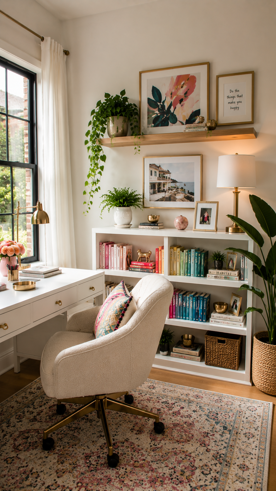 cozy work office