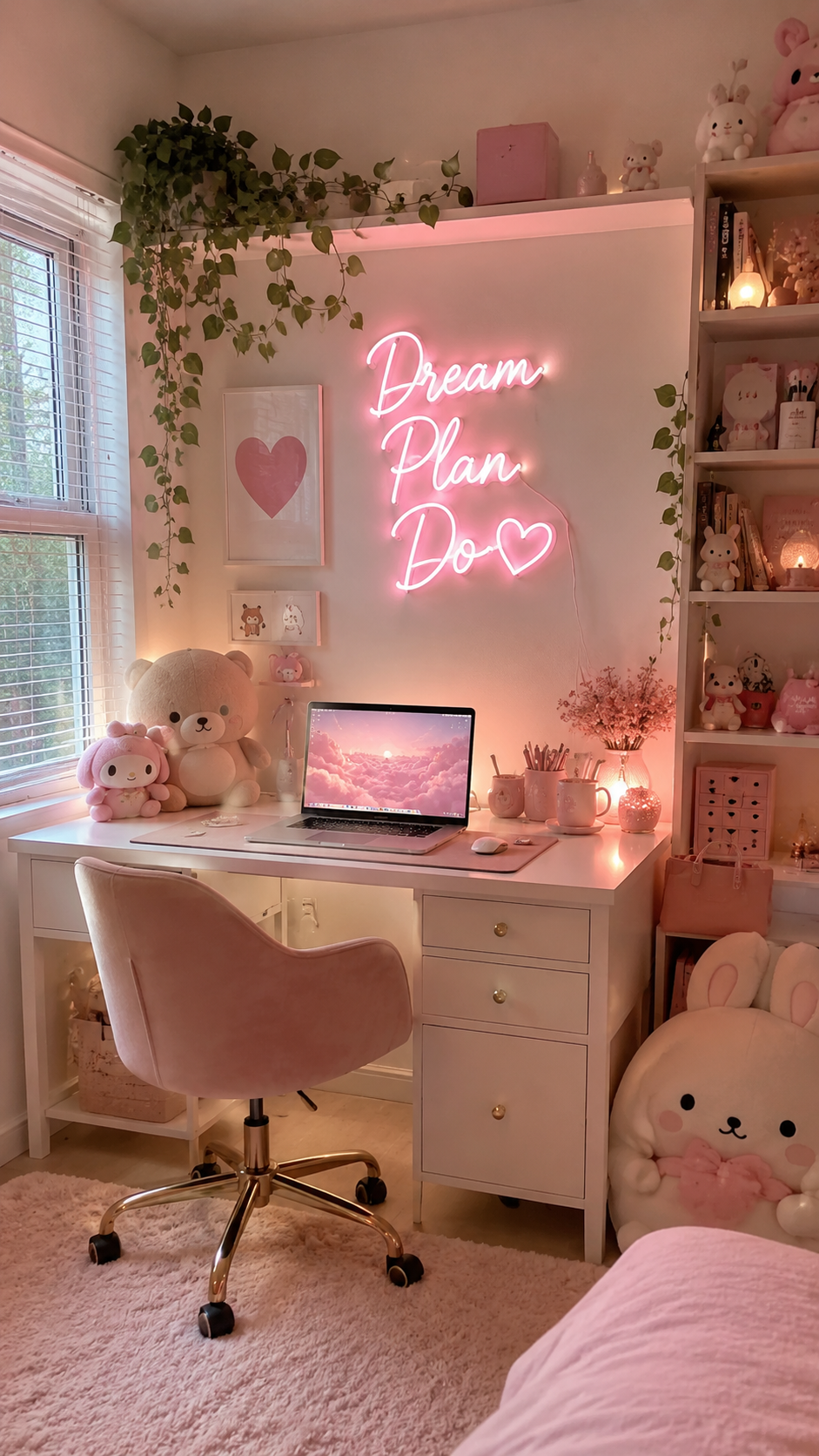 cozy work office