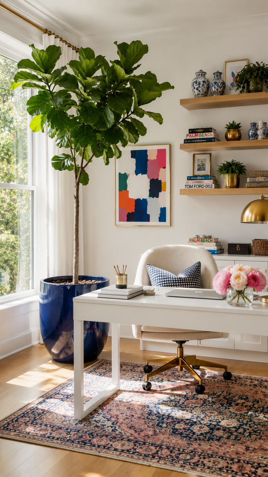 cozy work office