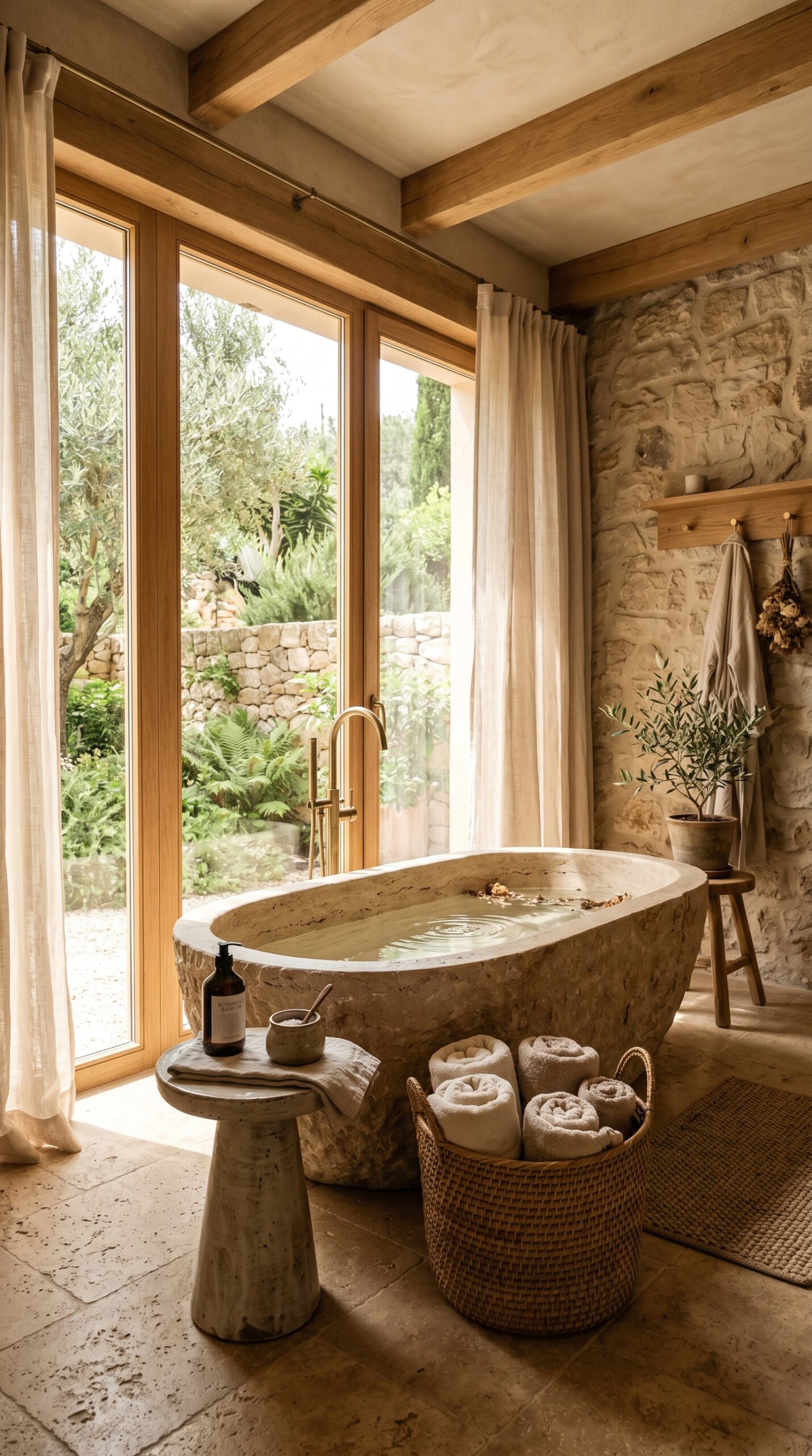 earth tone bathroom designs