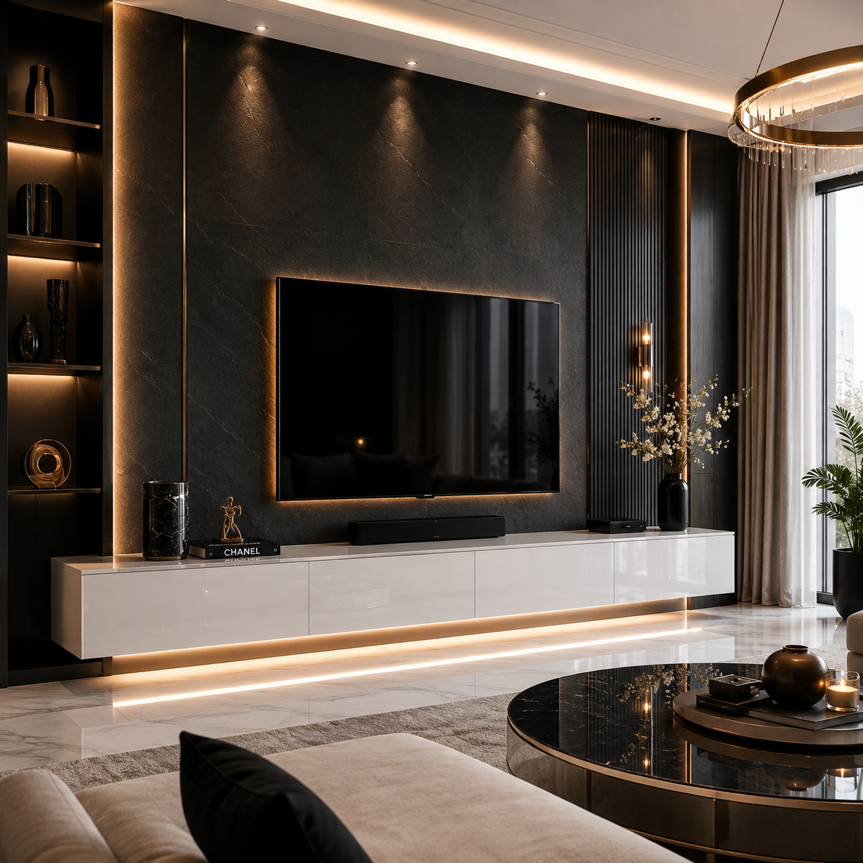 14 Stunning TV Unit Design Modern living luxury for Rooms 2 TV Unit Design Modern living luxury