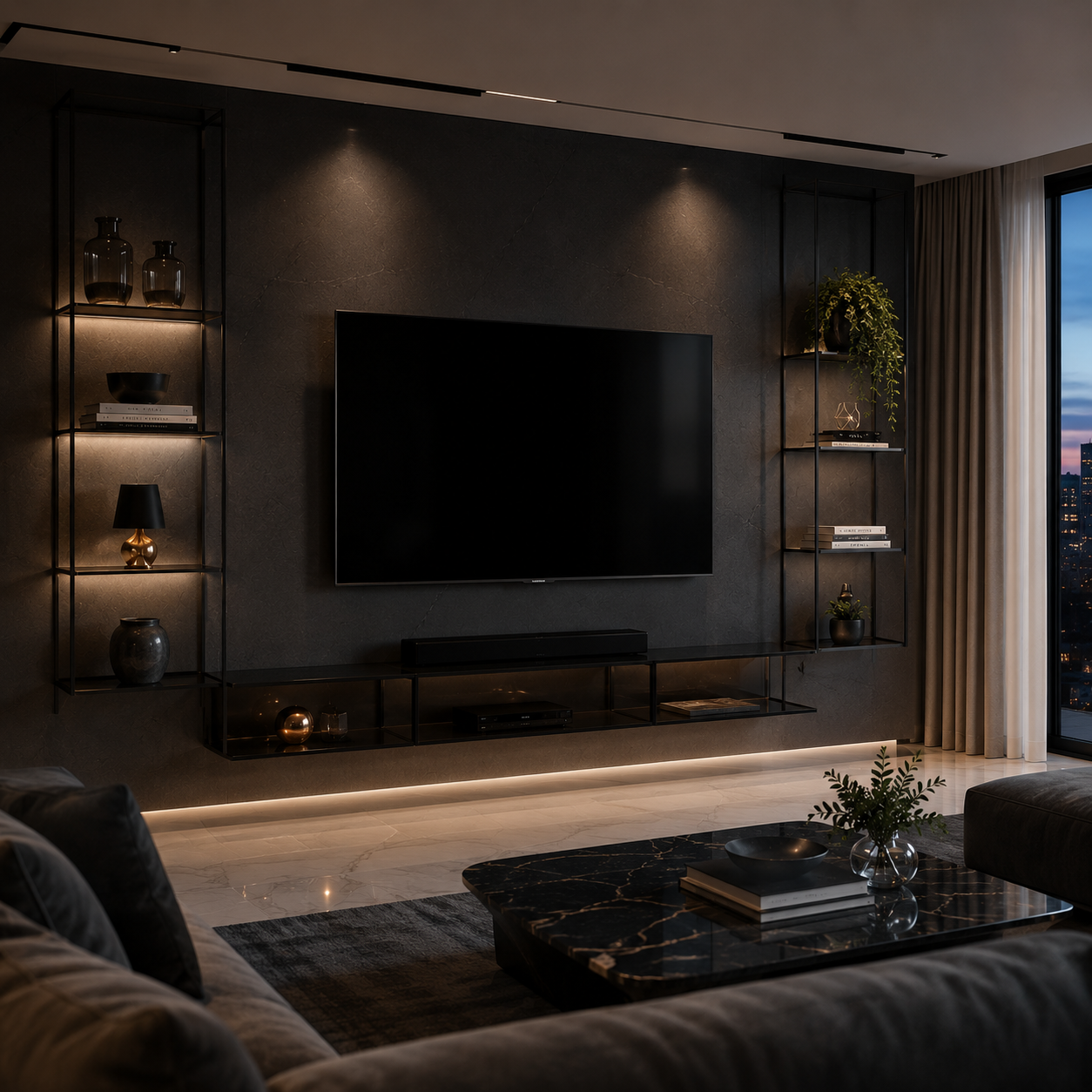 14 Stunning TV Unit Design Modern living luxury for Rooms 7 TV Unit Design Modern living luxury