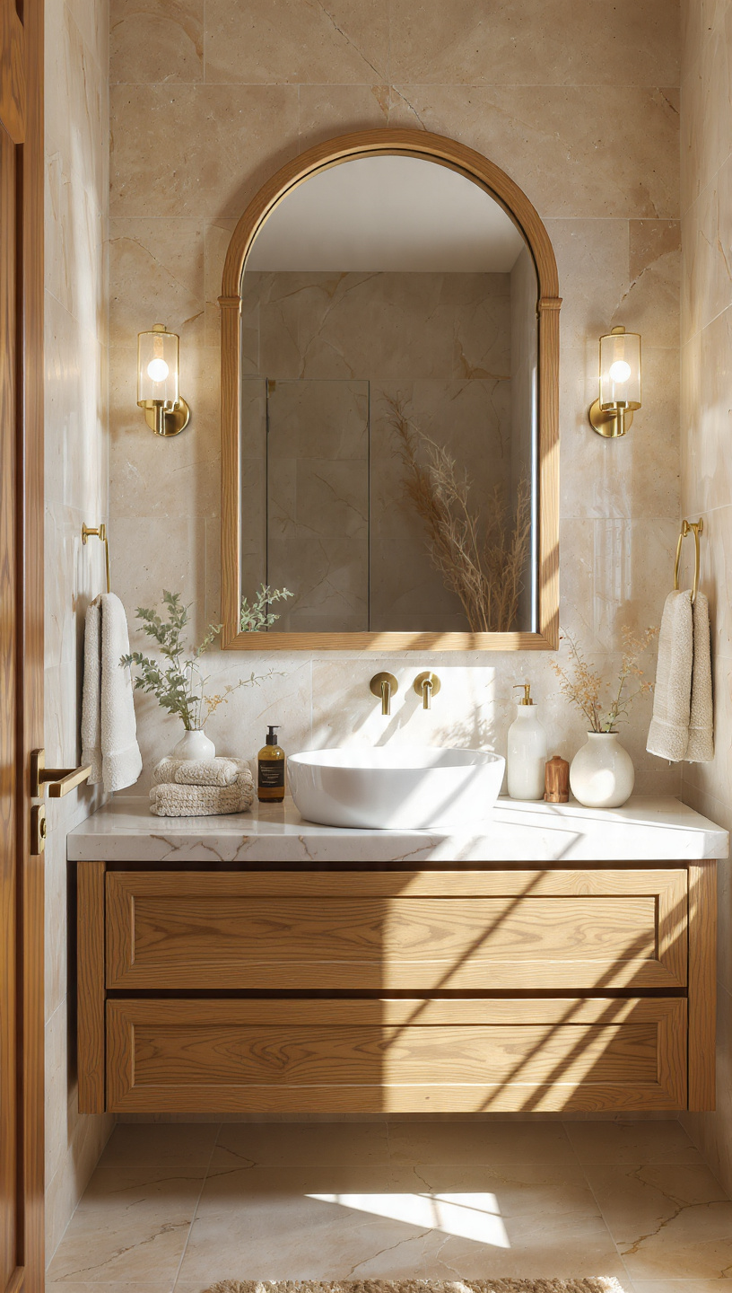 earth tone bathroom designs