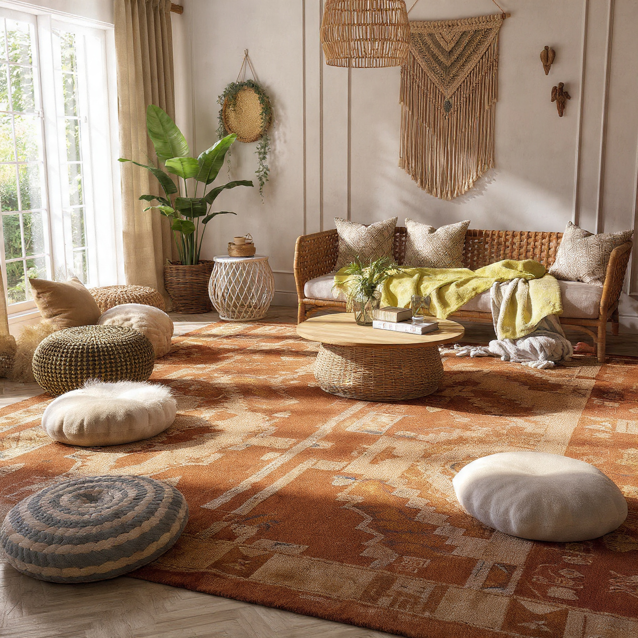 14 Boho Living Room Ideas That Feel Warm, Cozy and Real 3 Boho Living Room