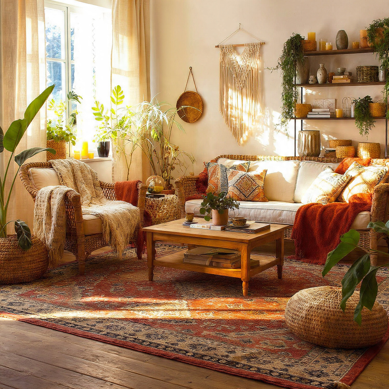 Boho Living Room