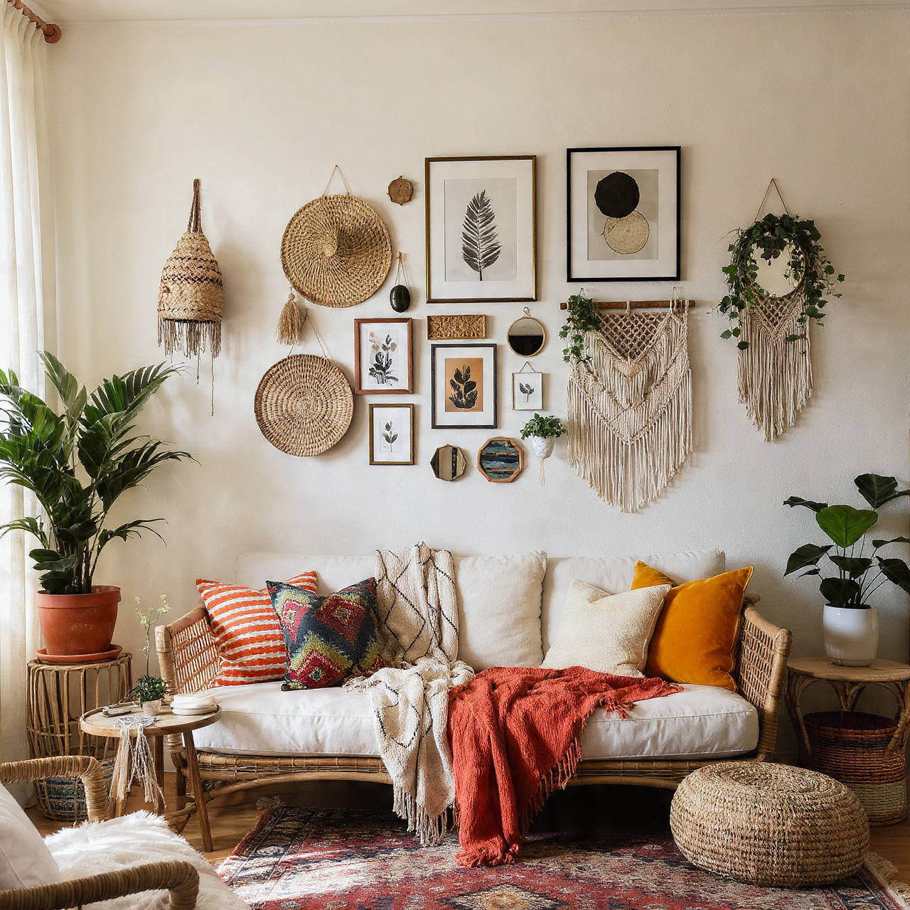 14 Boho Living Room Ideas That Feel Warm, Cozy and Real 8 Boho Living Room