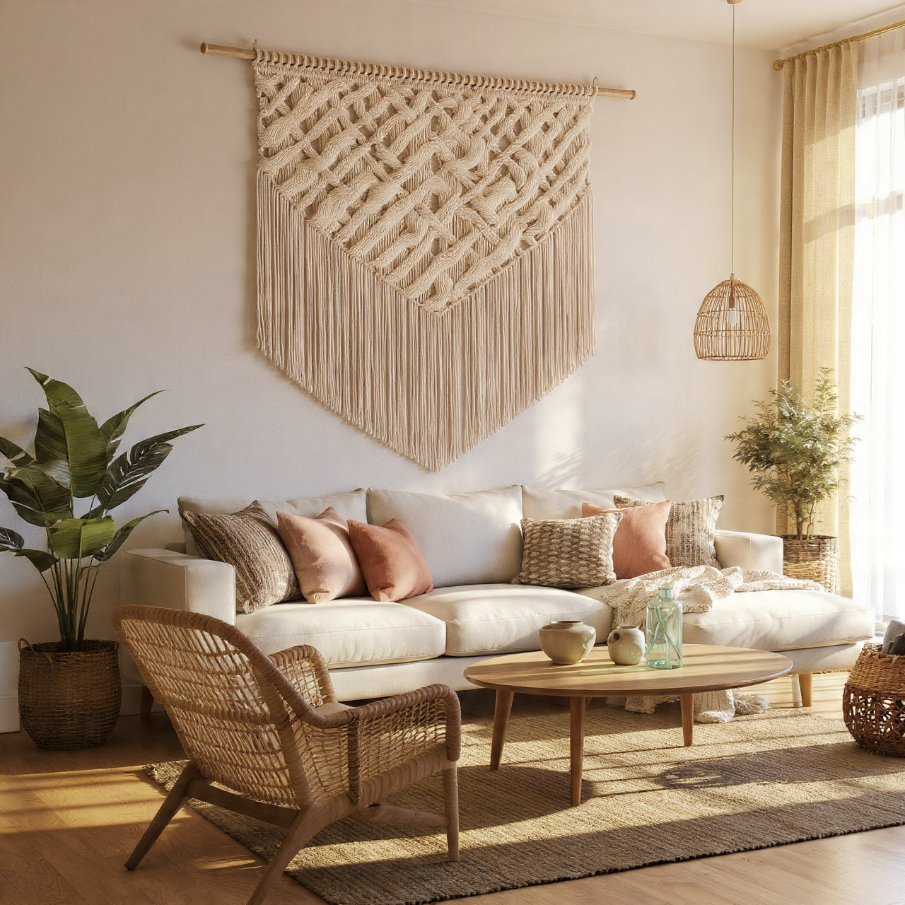 14 Boho Living Room Ideas That Feel Warm, Cozy and Real 2 Boho Living Room